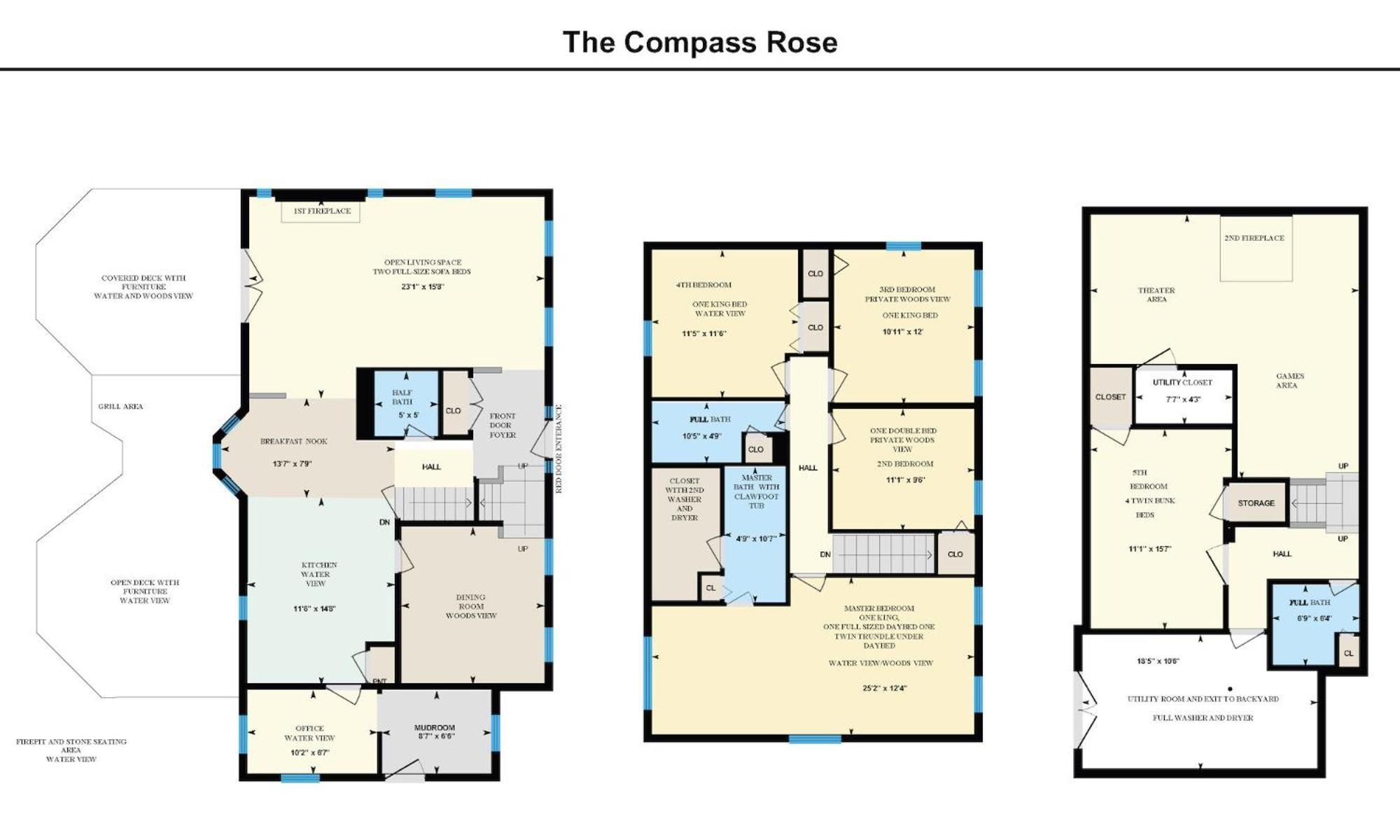 The Compass Rose By Leavetown Vacations Villa Annapolis Exterior foto